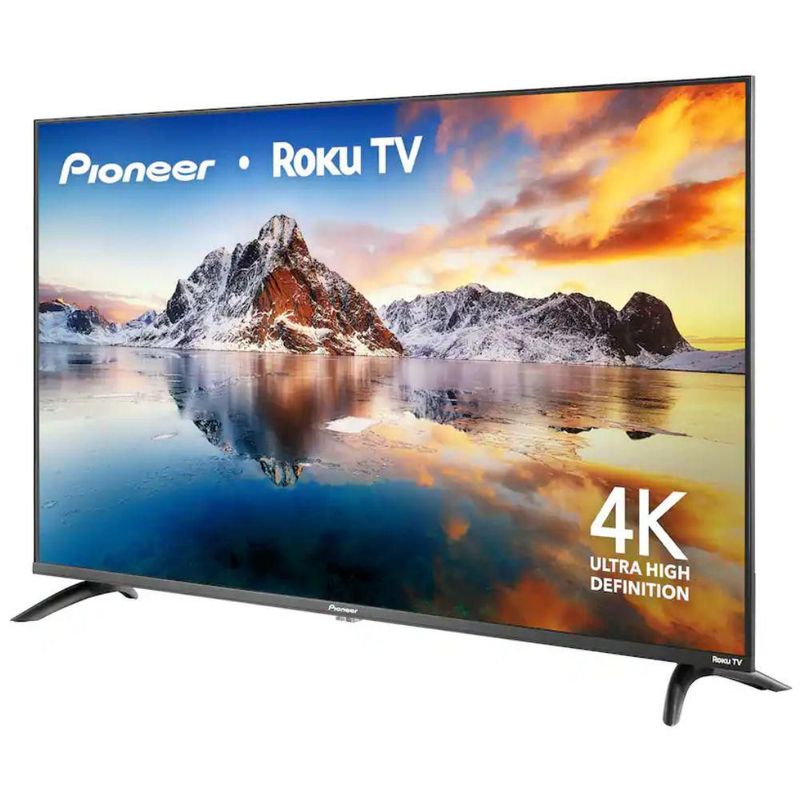 Smart TV Pioneer 43 Pulgadas LED 4K UHD Roku TV HDR10 Dolby Audio