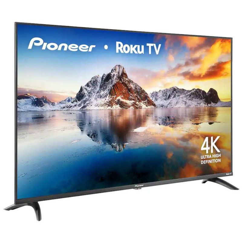 Smart TV Pioneer 43 Pulgadas LED 4K UHD Roku TV HDR10 Dolby Audio