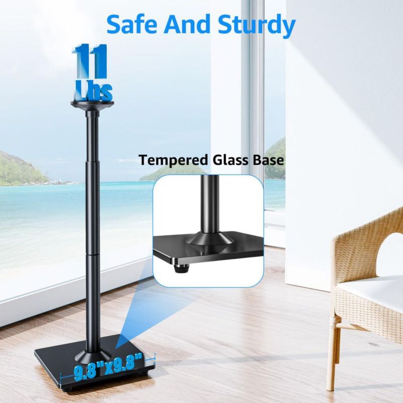 Soportes para Parlantes MOUNTUP 89‑110 cm Sonos Era/One