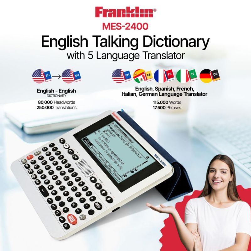 Diccionario Franklin MES-2400 Multilingüe