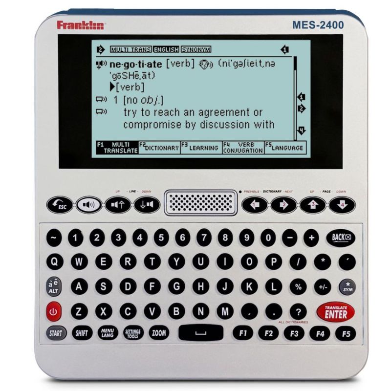Diccionario Franklin MES-2400 Multilingüe