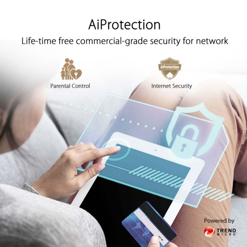Router WiFi ASUS ZenWiFi AX XC5 AX3000 con MoCA 2.5