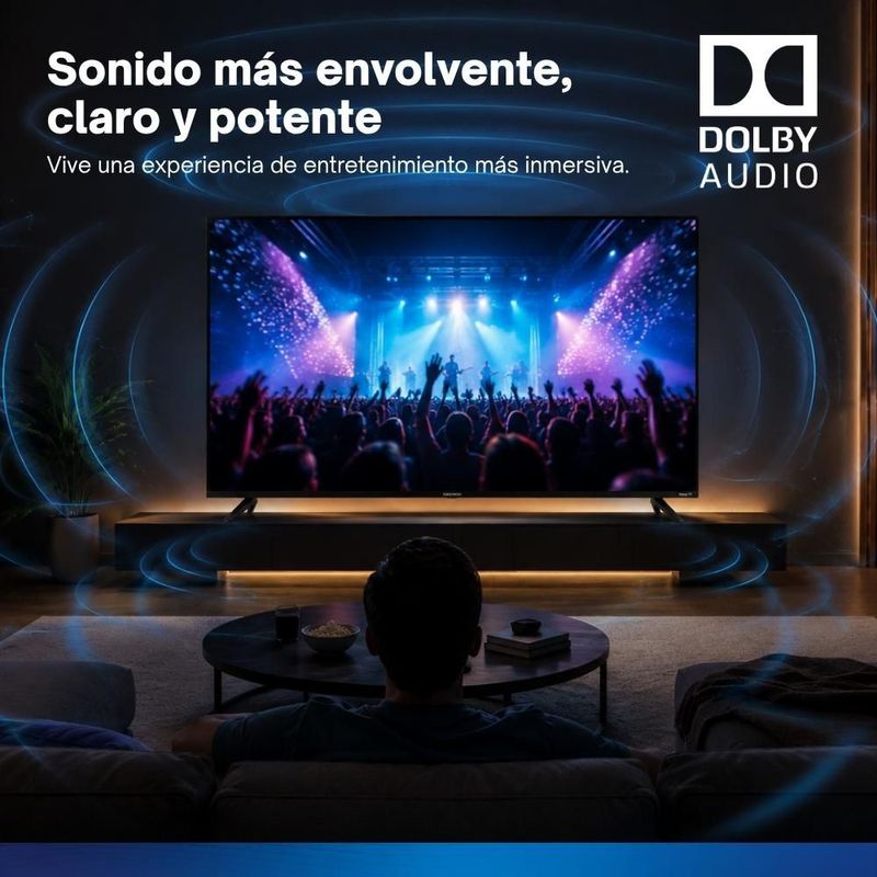 Daewoo Pack 2 Smart TV 32 Pulgadas HD LED Roku TV Netflix YouTube Prime Video Modelo DAW32R