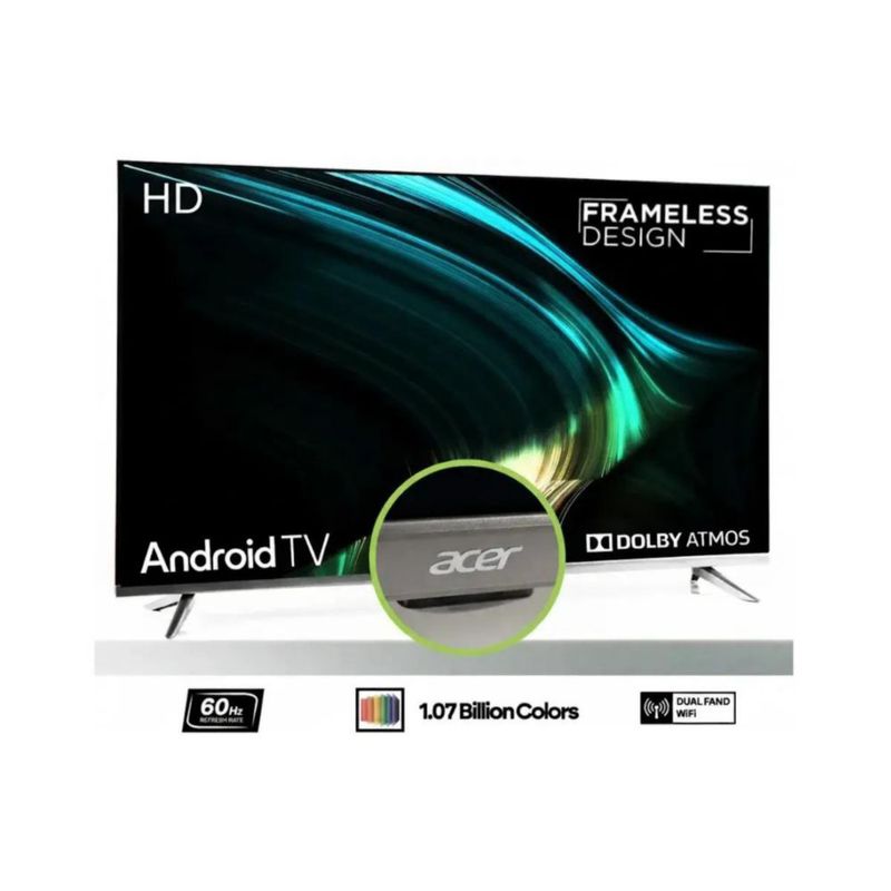 Smart Tv Pantalla Acer 32 Pulg Dled hd Android Tv Ok Google