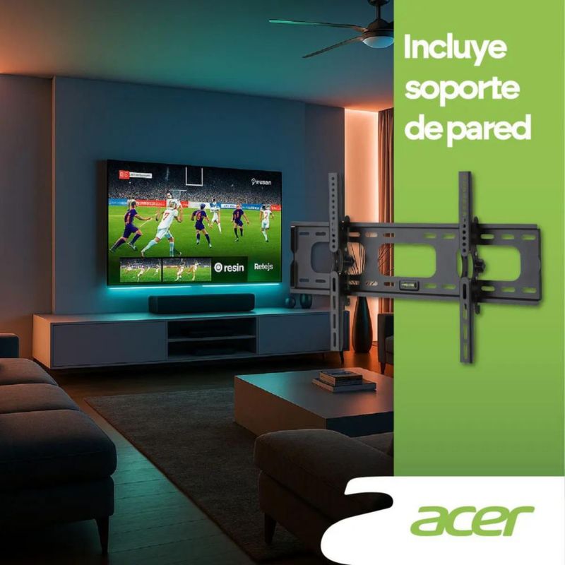 Smart Tv Pantalla Acer 50 Pulgadas 4k Qled Google Tv Dolby
