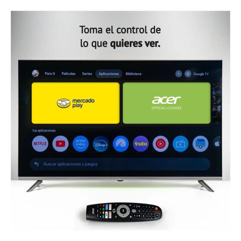 Smart Tv Pantalla Acer 50 Pulgadas 4k Qled Google Tv Dolby