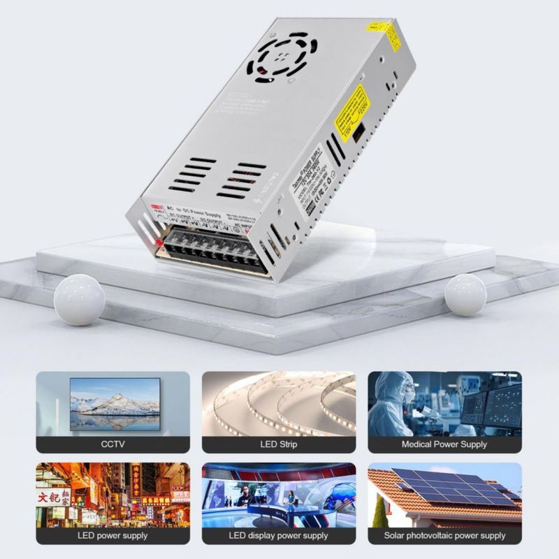 Fuente de alimentación Taormey 12V 30A 360W 110V/220V