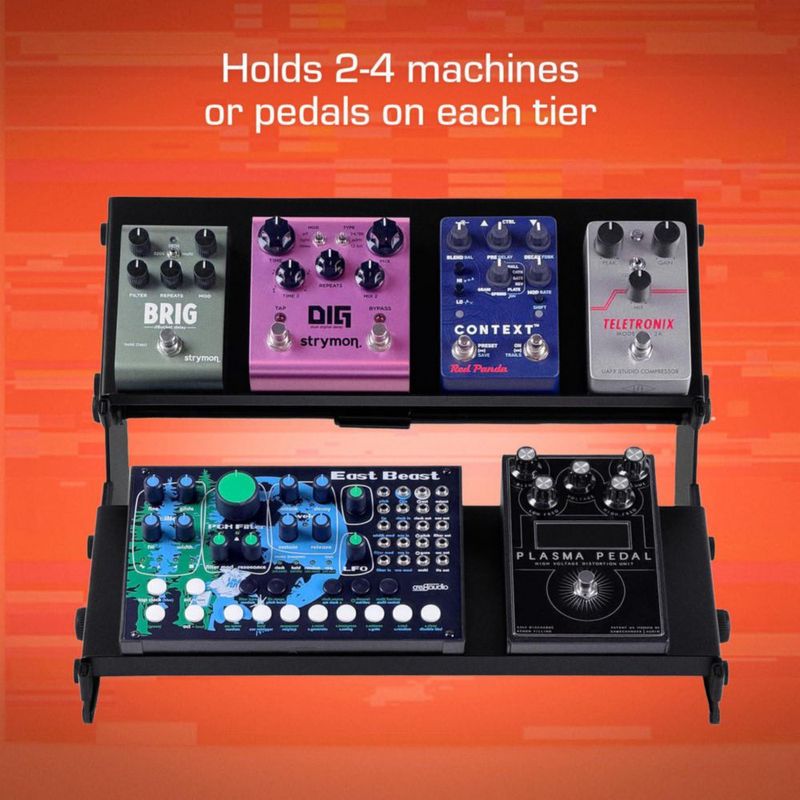 Soporte de Escritorio ANALOG CASES 39 cm de 2 Niveles para FX/Sintetizador