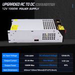Fuente de Alimentación SUMANEP 1000W 12V 83A 110V/220V