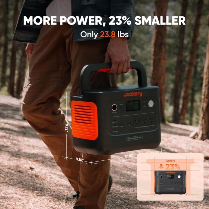 Estación de energía Jackery Explorer 1000 v2 1070 Wh 1500 W CA