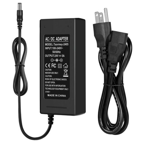 Fuente de Alimentación Taormey 24V 5A 120W Adaptador AC/DC 110V/220V