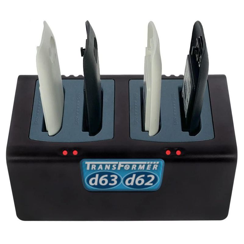 Cargador de Baterías Artisan Power Ascom d63/i63 de 4 Bahías