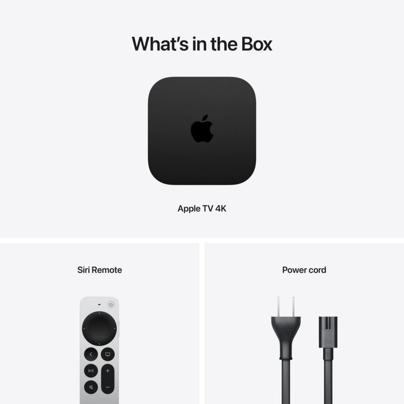 Apple TV 4K 3ª Generación 128GB Wi-Fi Ethernet 2022 Reacondicionado