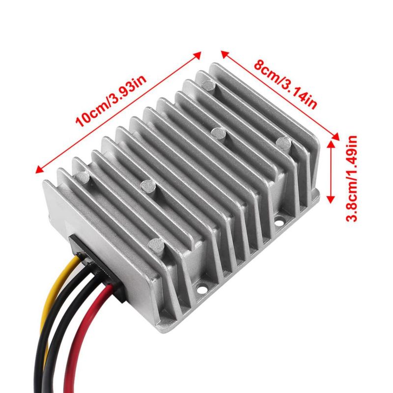 Convertidor de Voltaje DIANN 8V-40V a 13.8V 15A Impermeable