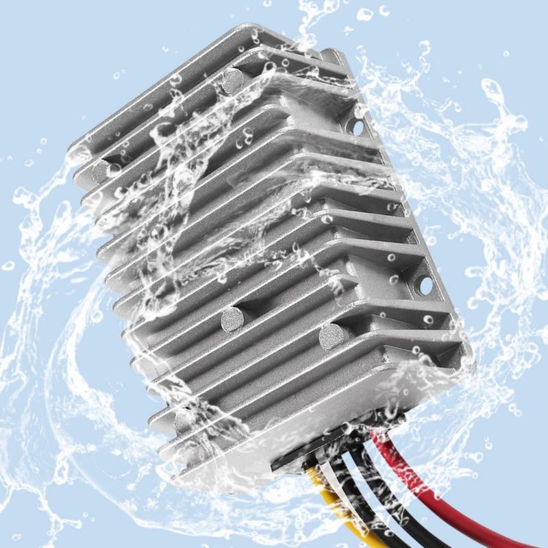 Convertidor de Voltaje DIANN 8V-40V a 13.8V 15A Impermeable