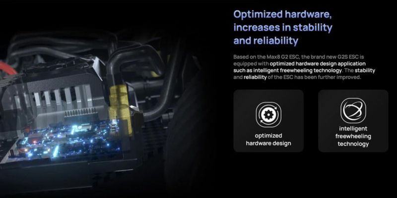 Combo ESC y Motor Hobbywing EZRUN MAX8 G2S 2250KV