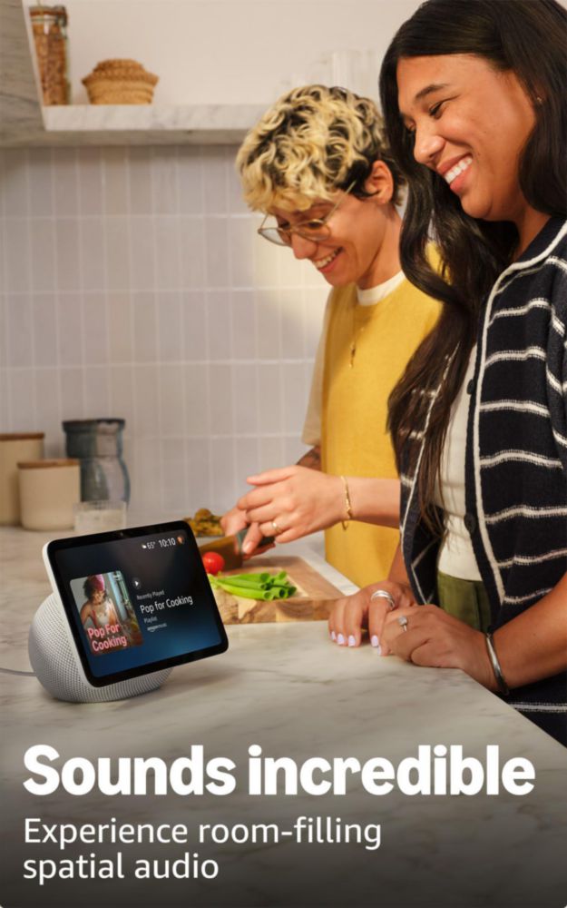 Pantalla inteligente Amazon Echo Show 8 8.7" HD Alexa Blanco Glaciar