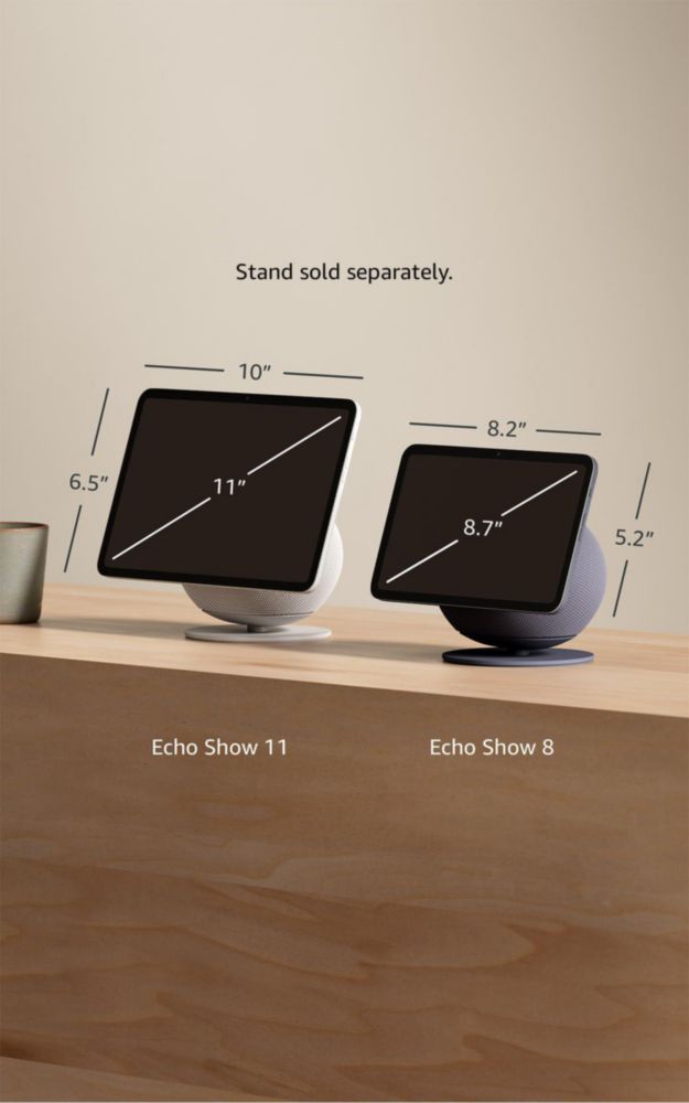 Pantalla inteligente Amazon Echo Show 8 8.7" HD Alexa Blanco Glaciar