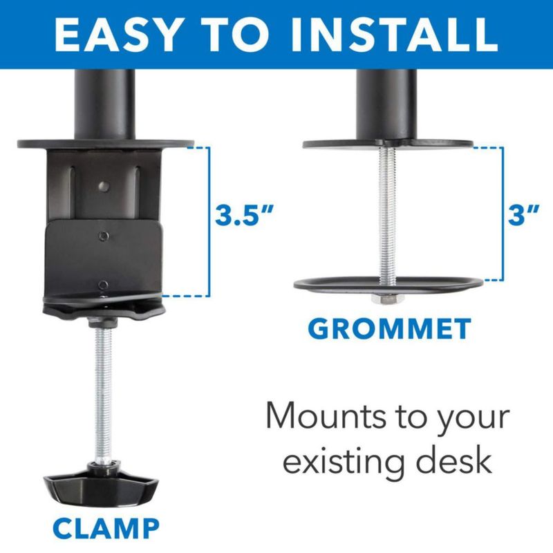 Soporte para 4 monitores Mount-It! 13–32 pulgadas