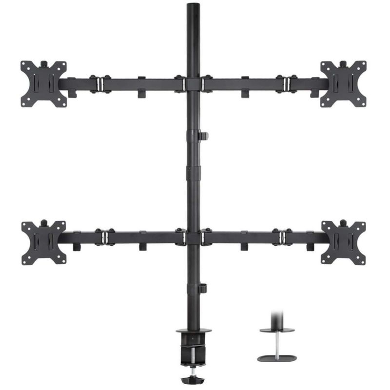 Soporte para 4 monitores Mount-It! 13–32 pulgadas