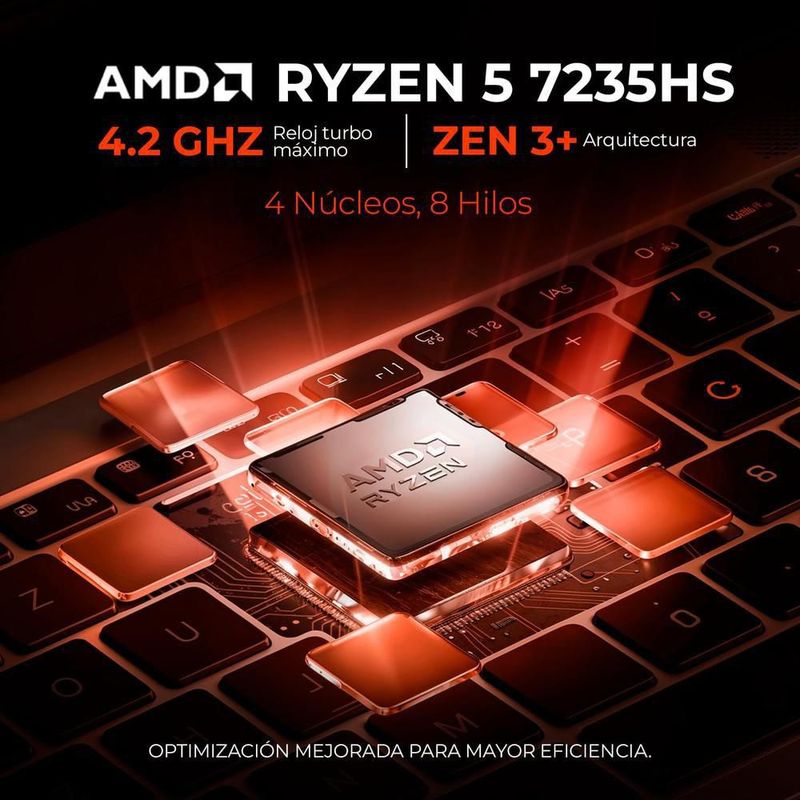 Laptop gamer lenovo geforce rtx 4050 ryzen 5 64gb 512gb 15.6