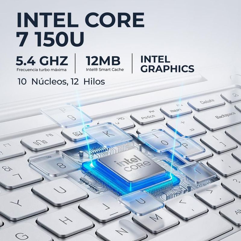 Laptop asus vivobook 15 core 7 24gb 1tb pantalla 15.6" touch
