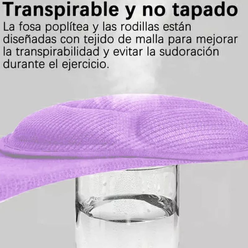 Rodilleras Deportivas Para Vóleibol, Baloncesto O Baile Mediana Violeta