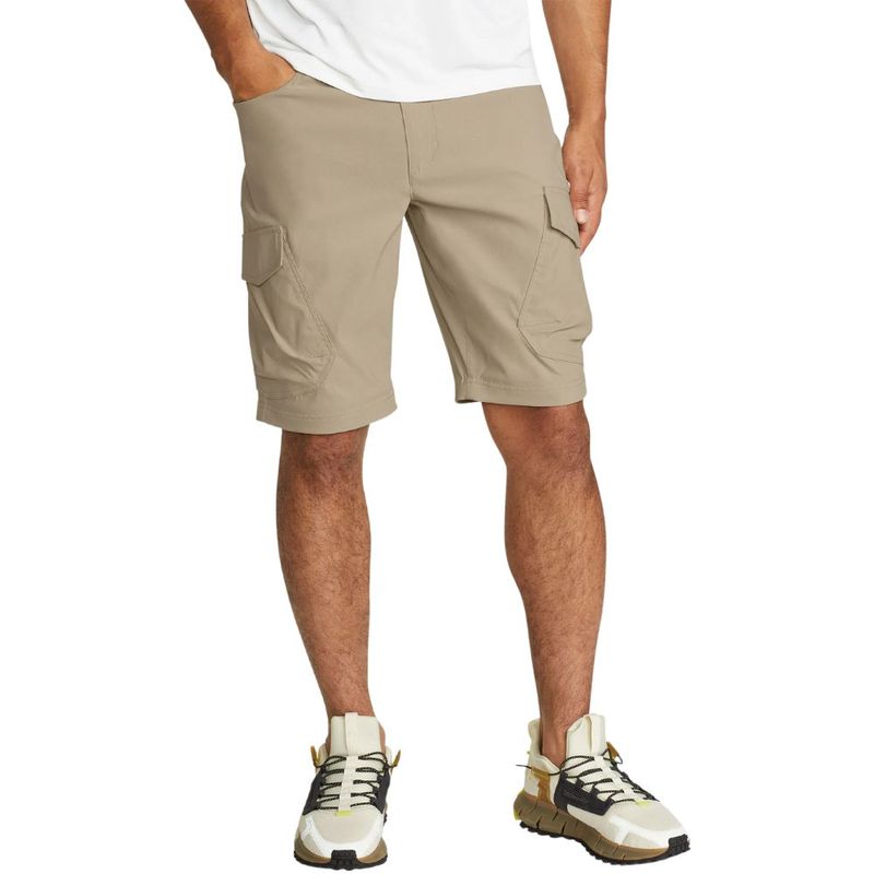 Pantalon Senderismo Eddie Bauer Rainier Convertible Khaki Ho