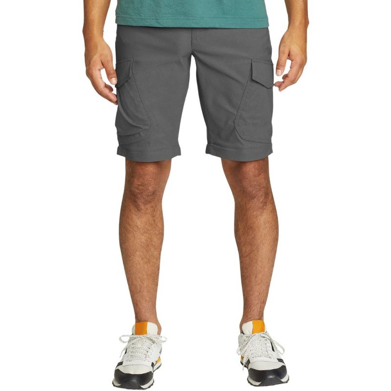 Pantalon Senderismo Eddie Bauer Rainier Convertible Gris Hom