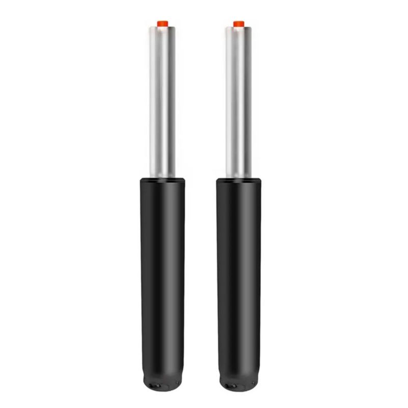 2 Pcs Pistón Silla De Oficina Repuestos De La Silla Elevable, Color Plata/Negro