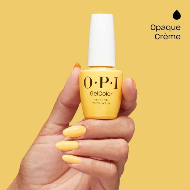 Esmalte de uñas en gel OPI GelColor Daffodil Duck Walk (Amarillo brillante)