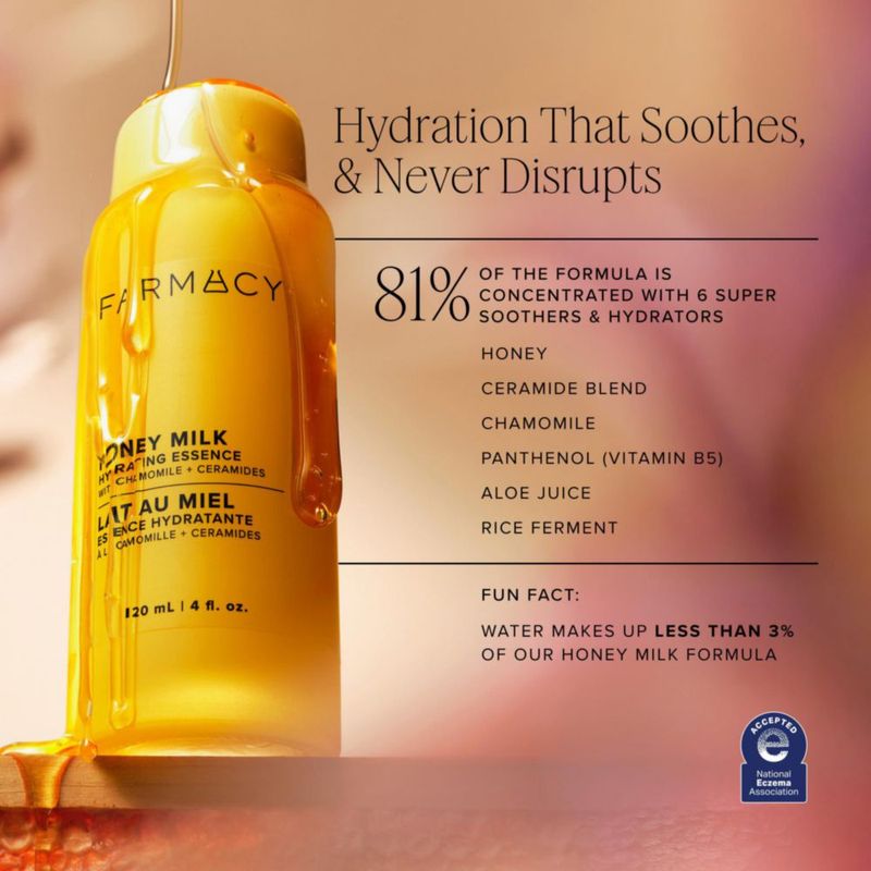 Esencia Facial Farmacy 10 ml Hidratante de Leche y Miel