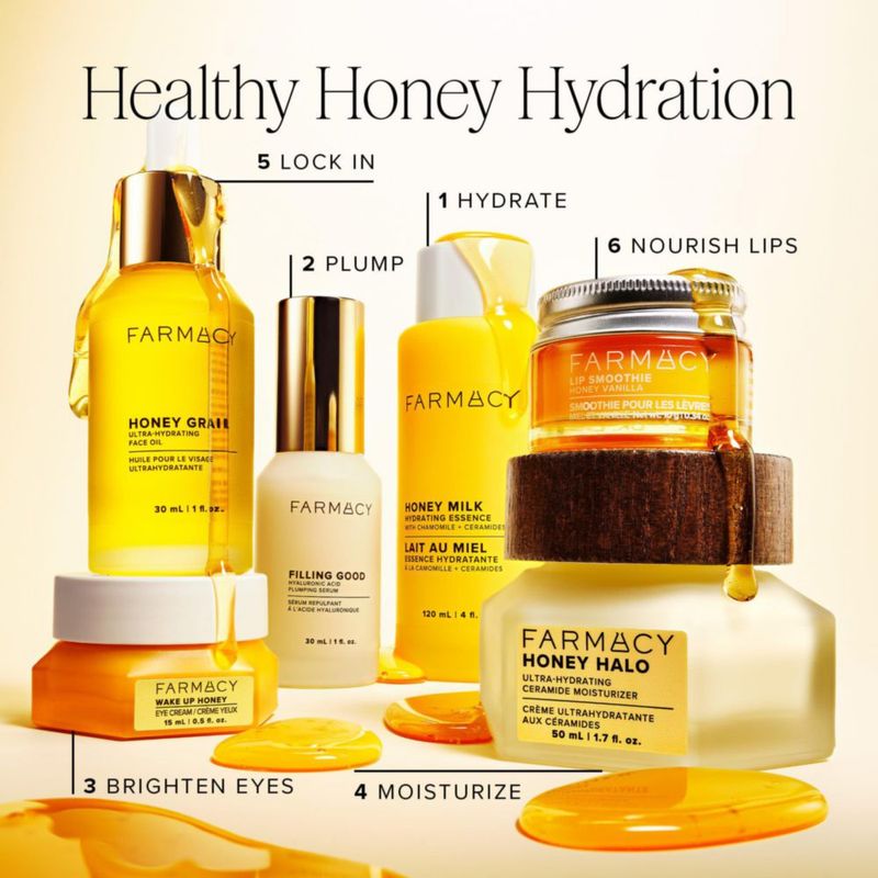 Esencia Facial Farmacy 10 ml Hidratante de Leche y Miel