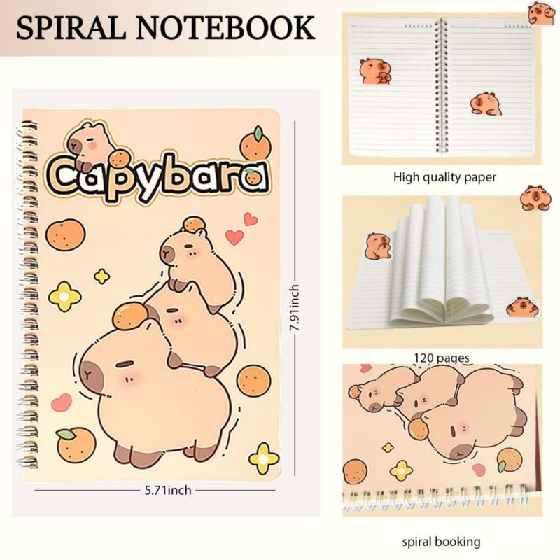 Set de Papelería Daphilly con Carpincho – Regalo Escolar