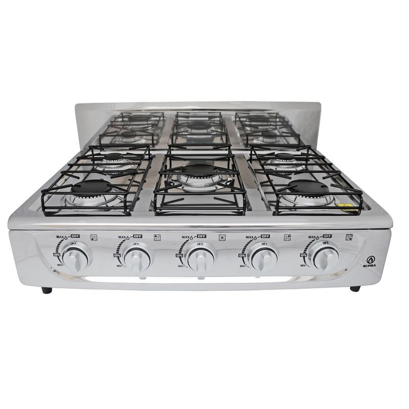 Parrilla de Mesa a Gas LP Super Flama 5Q-TA Acero