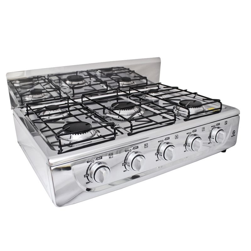 Parrilla de Mesa a Gas LP Super Flama 5Q-TA Acero