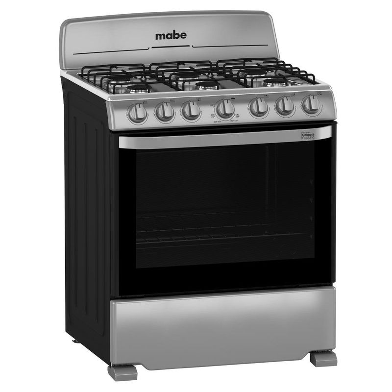 Estufa de Piso Mabe 30" EM7620BAIS2 Silver