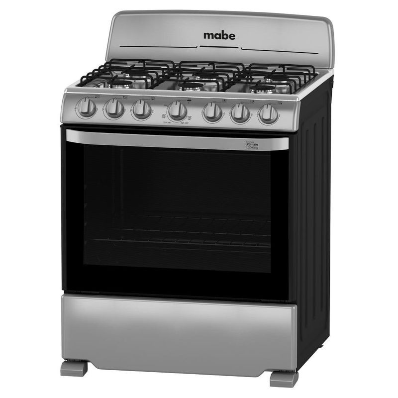 Estufa de Piso Mabe 30" EM7620BAIS2 Silver
