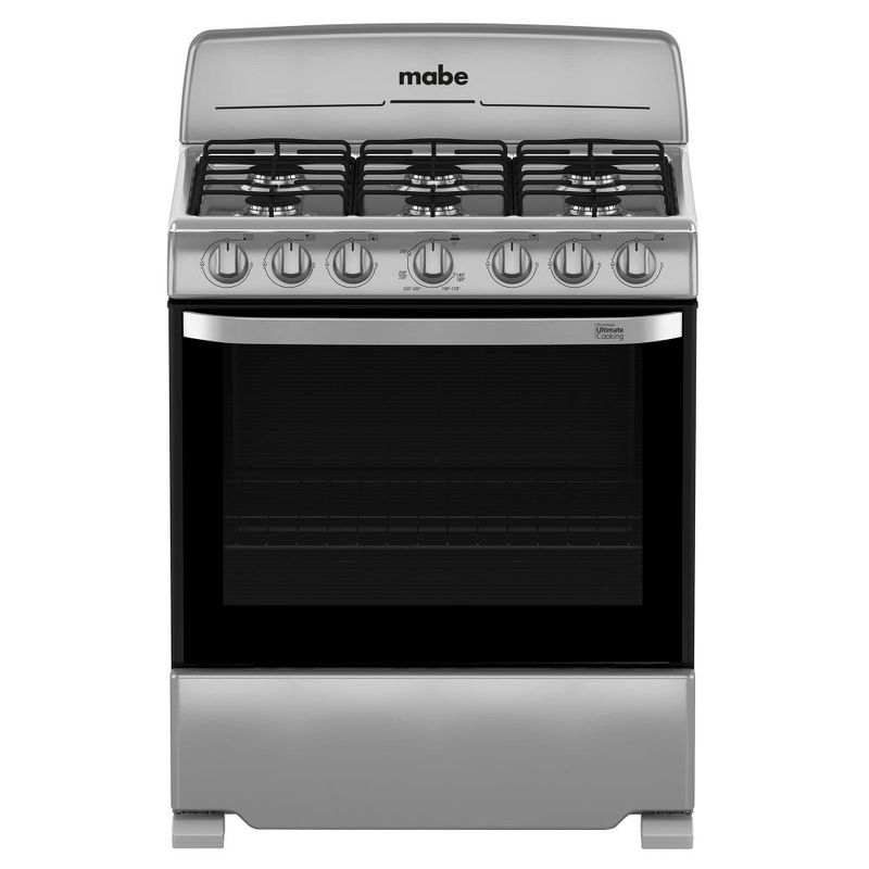 Estufa de Piso Mabe 30" EM7620BAIS2 Silver