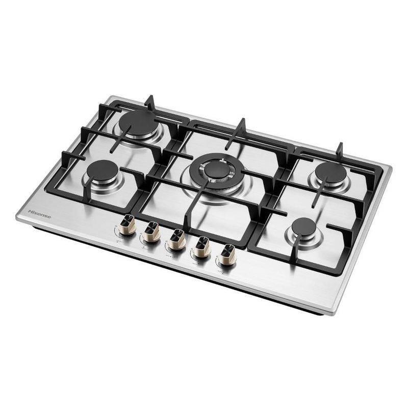 Parrilla Empotrable a Gas LP Hisense HGH751SS01 Acero