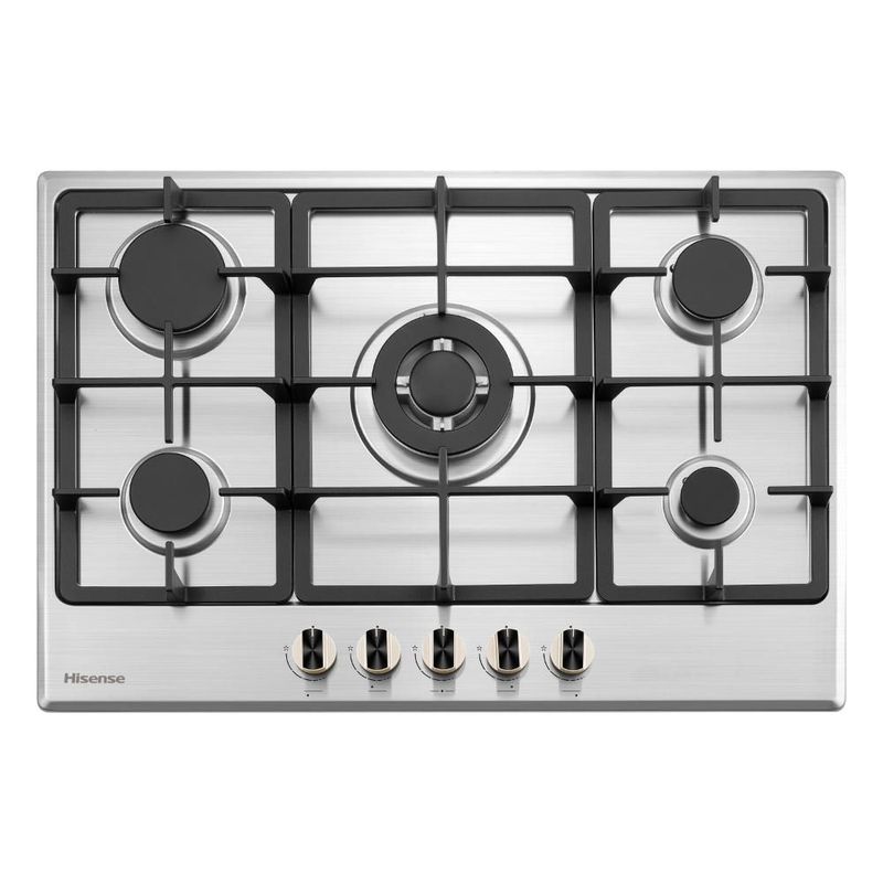 Parrilla Empotrable a Gas LP Hisense HGH751SS01 Acero