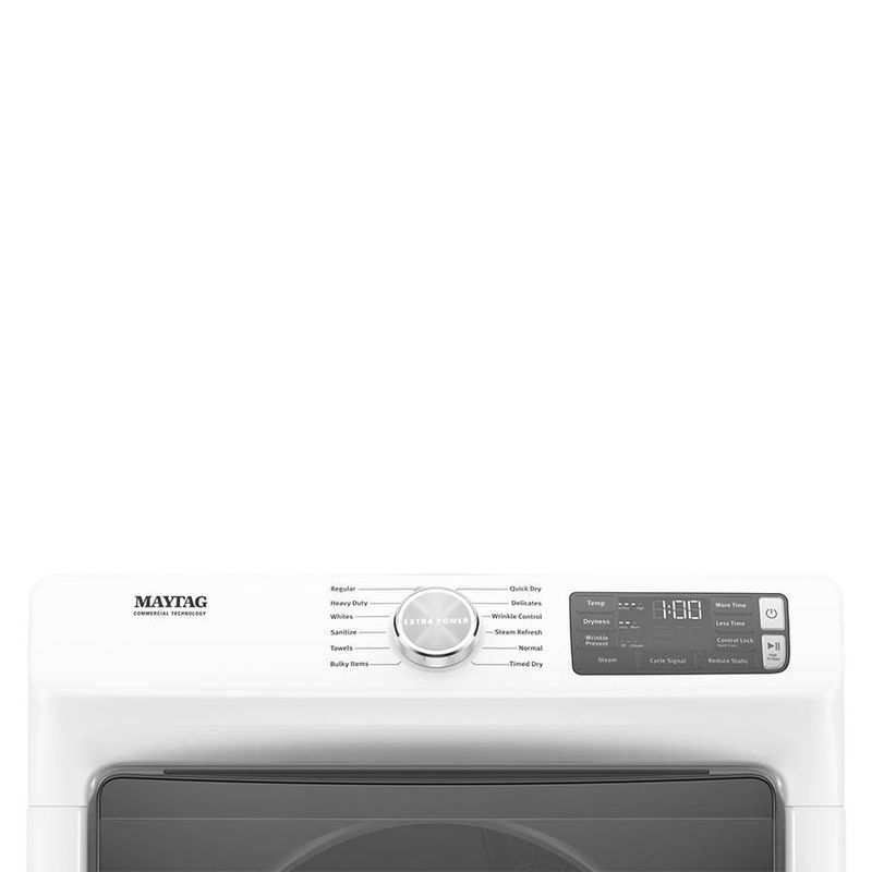 Secadora Carga Frontal Gas Maytag 22kg Sistema Extra Power 7MMGD6630HW Blanco