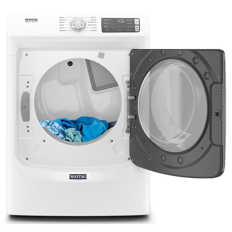 Secadora Carga Frontal Gas Maytag 22kg Sistema Extra Power 7MMGD6630HW Blanco