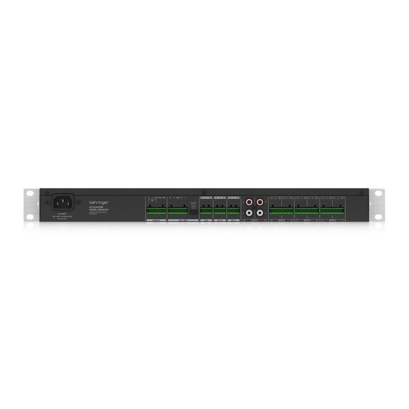 Mezclador de zona de 8 canales behringer ultrazone zmx8210 v2