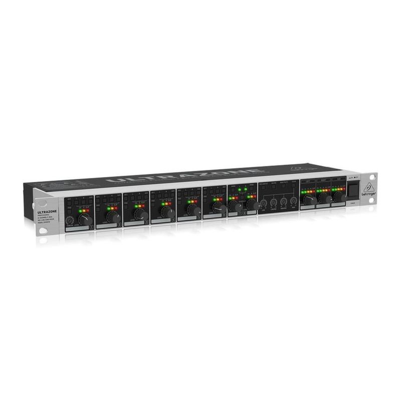 Mezclador de zona de 8 canales behringer ultrazone zmx8210 v2
