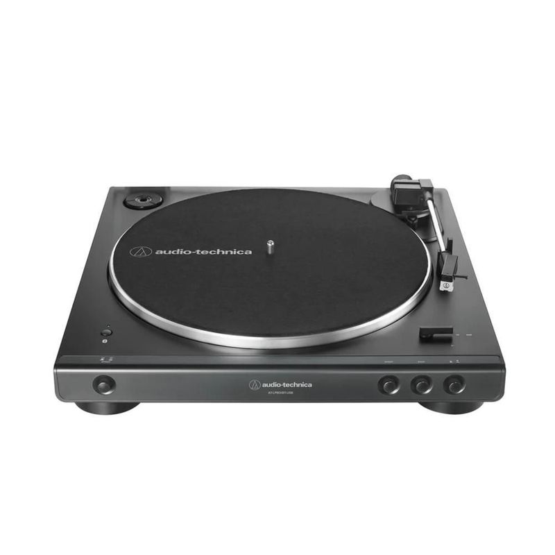 Tornamesa con bluetooth audio technica at-lp60xbt-bk color negro