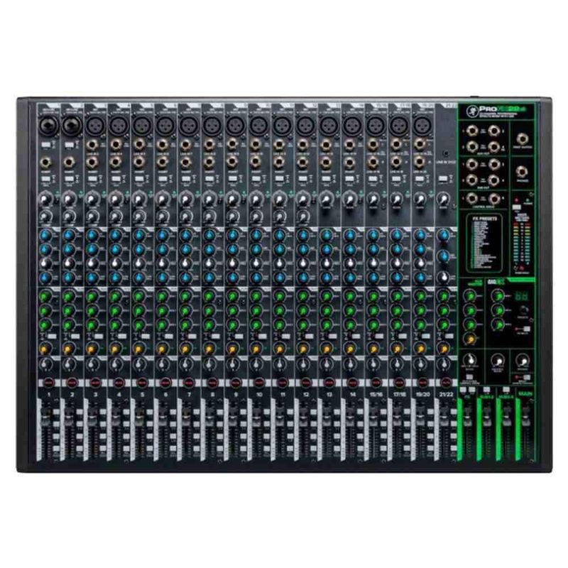 Mezcladora análoga 22 canales PROFX22V3 MACKIE