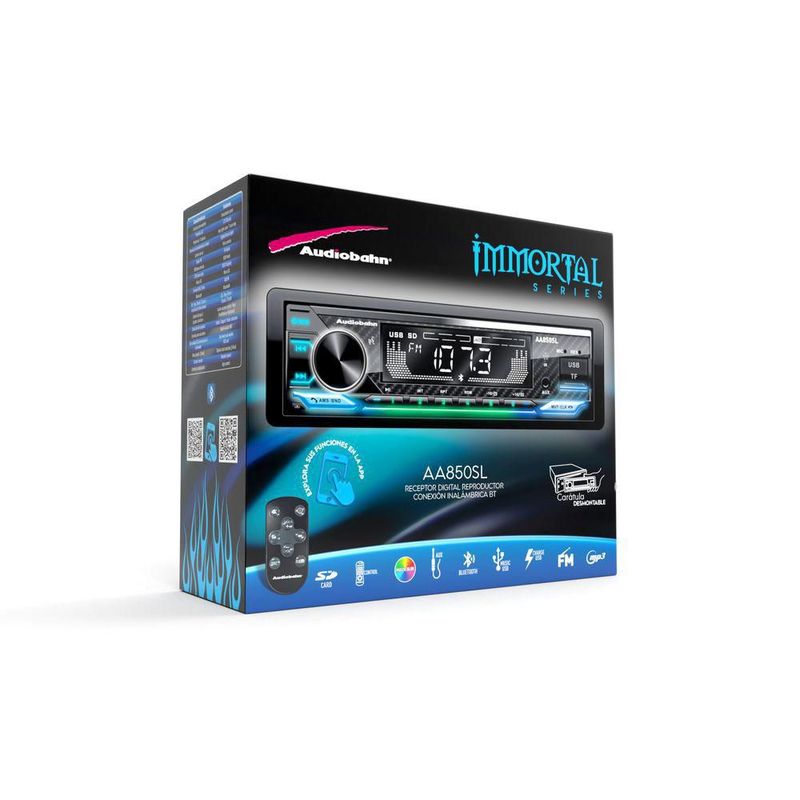 Autostereo Audiobahn Immortal Series Aa850sl