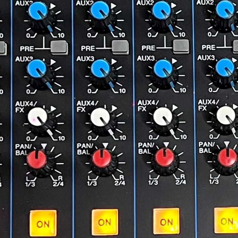 Oferta mezcladora estereo pasiva 16 canales con efectos