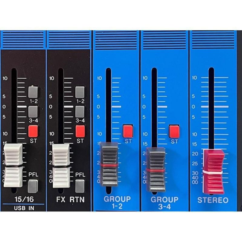 Oferta mezcladora estereo pasiva 16 canales con efectos